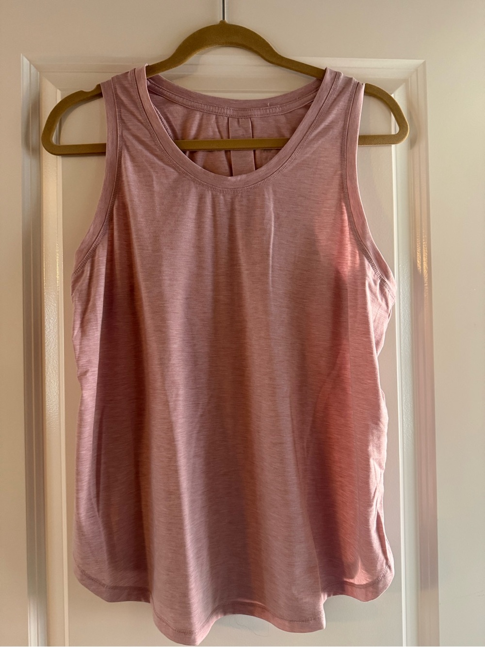 Target Dusty Pink Scoop Neck Tank Top